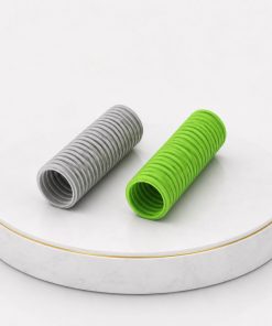 D110-Ống gió gân sóng hai lớp HDPE màu xanh