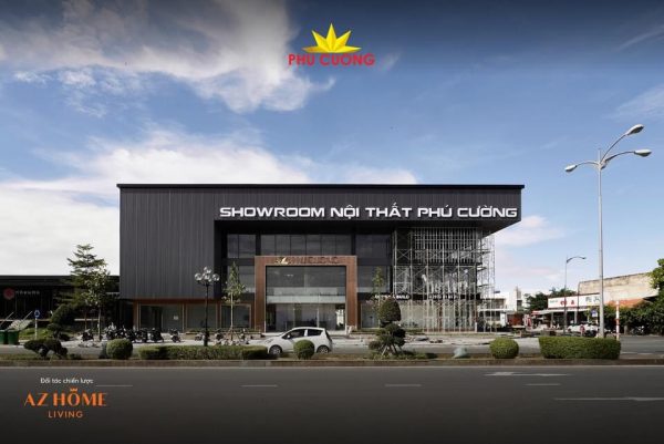 Thông gió mái cho showroom Phú Cường